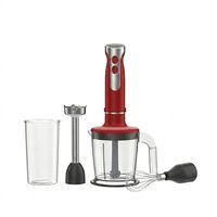 Mixeur Plongeant Électrique Compact Automatique Silencieux à Vitesse Variable pour Smoothies et Purées – Idéal pour la Maison, l'Extérieur et l'Hôtellerie