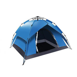 Tente d'extérieur portable et ultralégère pour voyage, dôme de camping pour 3 à 4 personnes, tente pop-up automatique de voyage, étanche, bon marché - Product Image 5