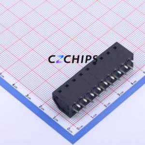 KFM736L-5.0-9P Spring Terminal Block Through hole Component (THT),P=5mm Connector 1x9P 5mm Black 9P - Product Image 2