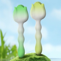Silikon Ultra-Mini Abnehmbarer Rosen-Vibrator für Frauen Orgasmus-Punkt-Stimulator AV-Stick