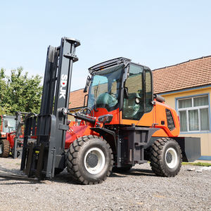 Carregador diesel 4x4 3.0ton 5.0ton 4, unidade de roda fora da estrada, retroiluminações áspero - Product Image 3