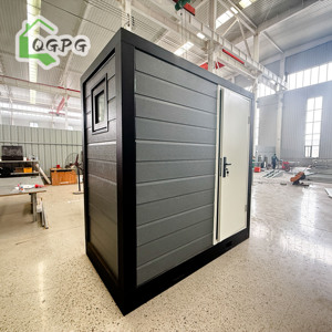 Baño Portátil Prefabricado de Diseño Moderno, Cabina de Ducha y Baño Móvil Rectangular de Acrílico, Baño Portátil para Exteriores - Product Image 4