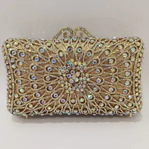 2023 Abend taschen Crystal Star Clutch Bag Luxus Design Diamond Dinner Geldbörsen Strass Schulter Handtasche Party Taschen