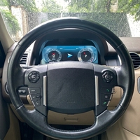 Tableau de bord numérique LCD 12,3 pouces Plug & Play, compteur de vitesse, panneau noir pour Range Rover Sport Discovery 4 2010-2013