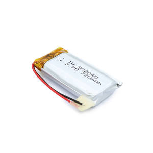 Bateria Recarregável de Polímero de Íon de Lítio <span class=keywords><strong>3</strong></span>.7V 800mAh 902535 com Cabo e Conector - Product Image 5