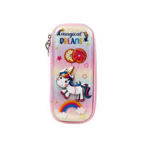 <strong>Supercute</strong> Waterproof 3d Pencil Case Kawaii Stationery Bag Hard Eva Custom Unicorn Pencil Case for Kids - Product Image 1