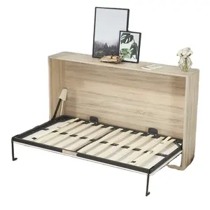 Horizontal folding flip Murphy Bed designs Foldable Wall-Mounted Wall Bed Frame hardware