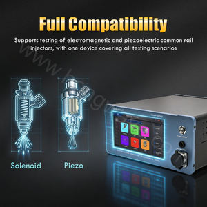 IGAP-300 Mega V4 V2 Gap Smart Testeur d'injecteurs Common Rail à écran tactile 7 pouces pour solénoïdes piézoélectriques Siemens VDO <span class=keywords><strong>Bosch</strong></span> Outil de diagnostic - Product Image 3
