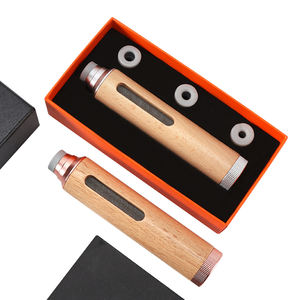 Futeng高級ポータブル木製車灰皿家庭用無煙木製車タバコハンドヘルド灰皿卸売 - Product Image 4