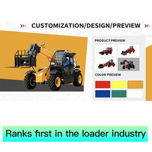 Tobeter Warehouse 4X4 Diesel Telehandler <span class=keywords><strong>Telescopic</strong></span> Forklift Wheel <span class=keywords><strong>Loader</strong></span> Efisiensi Tinggi - Product Image 4