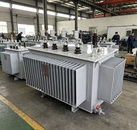 Transformador Sumergido en Aceite de Aleación Amorfa S(B)H15 30kVA-2500kVA 10kV 0.4kV Dyn11 Totalmente Sellado de Baja Pérdida Personalizable