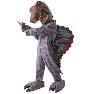 Costumes de noël garçons filles Spinosaurus Cosplay ensemble enfants combinaison Halloween carnaval accessoires pourim fête dinosaure pour enfant - Product Image 2