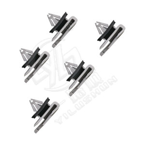 Clips de fixation latéraux de porte en nylon plastique gris Smooth Sailing D1025 pour voitures Cadillac CT4 - Product Image 2