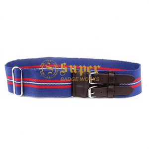 Cinturones Cadet Estables de 6 a 7.5 cm de Ancho, Personalizados, Antideslizantes, de Nailon con Hebilla de Acero y Ajustador de Cintura S B W SBW-786-29 - Product Image 1
