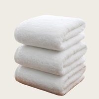Factory Wholesale Towels Luxury Cotton Bath 16S /21S/32S White Hotel Towels Set Luxury for Hotel Use
