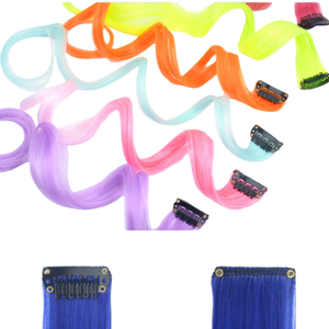 วิกผมหยิกยาว20นิ้วสำหรับสาวๆวิกผมยาวหลาก<span class=keywords><strong>สี</strong></span>พร้อมคลิปต่อ<span class=keywords><strong>ผม</strong></span> - Product Image 2