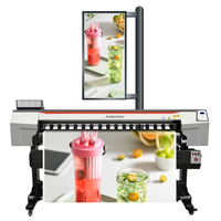 MOOTOOM 1,8 m Xp600 I3200 Impresora de gran formato Impresora de alta velocidad Eco solvente Impresora Flex Banner Vinilo Lona Plotter