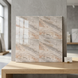 Carreaux de sol en céramique porcelaine mate style travertin Realgres 400x400mm antidérapants pour intérieur de villa - Product Image 5