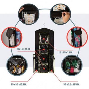 Organisateur suspendu à succès en 2025, papier de rangement de couleur de Noël - Product Image 5