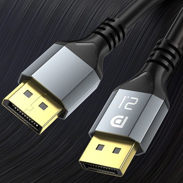 Amazon DP Male to Male 4K 8K 16K Cable DP to DP Displayport 1.4 2.1 Cable 1m 1.5m 2m 3m With Metal Shell for HDTV Video Laptop