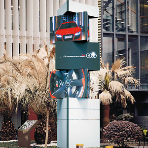 Full Color 360 Degree <strong>Rotating</strong> Advertising <strong>Display</strong> <strong>Led</strong> Mechanical Screen Creative Outdoor Digital <strong>Led</strong> <strong>Display</strong> Elevator Education - Product Image 6