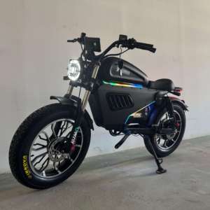 Bicicleta Todoterreno con Llantas Gruesas, Resistente, con Batería de Alta Capacidad para Entusiastas del Aire Libre, Bicicleta Eléctrica con Llantas Gruesas SK-2 - Product Image 1