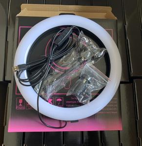 Lampe annulaire de 10 pouces pour selfie, prix d'usine en gros, avec support de téléphone pour appareil photo, maquillage, vidéo et diffusion en direct - Product Image 4