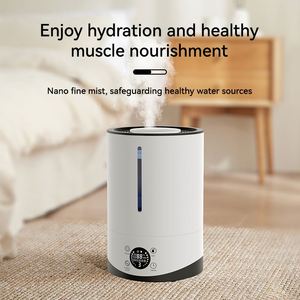 Hot Sale Touch Screen Smart Essential Oil Diffuser Humidificador Cool Mist Ultrasonic Top Filling 5L Air <b>Humidifier</b> - Product Image 5