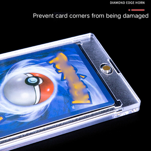 Étuis pour cartes QY One Touch 100% transparents en PVC, pour cartes de collection et cartes à échanger - Product Image 5