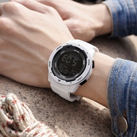 SMAEL 8105 Nuevo Modelo de Reloj Deportivo Digital Electrónico para Hombre con Cronómetro, Alarma, Resistente al Agua 5ATM, Cronógrafo Luminoso