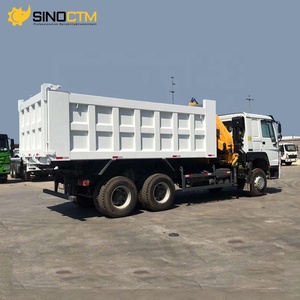 Nouveau <span class=keywords><strong>camion</strong></span> <span class=keywords><strong>benne</strong></span> diesel Sinotruk Howo 6x4 à 10 roues avec <span class=keywords><strong>grue</strong></span> hydraulique à <span class=keywords><strong>bras</strong></span> droit <span class=keywords><strong>de</strong></span> 16 tonnes, moteur <span class=keywords><strong>de</strong></span> pompe et moteur à engrenages, capacité <span class=keywords><strong>de</strong></span> levage <span class=keywords><strong>de</strong></span> 18 m - Product Image 6
