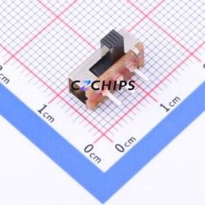 SK-12F04-G050 Slide Switch Through hole Component (THT) Switch Single Pole Double Throw Rectangle Pin Header PC Pin 12.2mm - Product Image 1