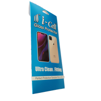 Personnalisé pas cher de haute qualité couverture de téléphone mobile trempé protecteur d'écran en verre emballage boîte