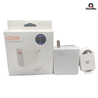 Chargeur rapide portable 120W 67W 33W USB SuperVOOC 1.0, prise murale EU US, adaptateur secteur en matériau TPE, 6A Type-C, modèle MC-20