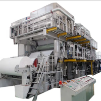 Mesin Pembuat Sedotan Kertas Stainless Steel 3600 mm Mesin Pembuat Kertas Budaya Tulis A4