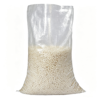 25kg 50kg 100kg Transparante Polypropyleen Zakken, Doorzichtige PP Geweven Aardappelzak met Trekkoord voor Verpakkingen van Rijst, Graan en Sojabonen