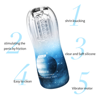 Nouveau Masturbateur Masculin à Ventouse pour Sexe Oral, Jouet Vibrant pour Hommes - Vente Flash