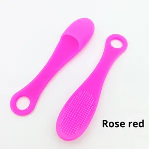 फैक्ट्री ओएम/ओटम थोक Gll ब्रांड सिलिकॉन नाक ब्रश कंघी साफ चिन मुँहासे ब्लैकहेड्स मेकअप उपकरण मैनुअल फेस वॉश - Product Image 5
