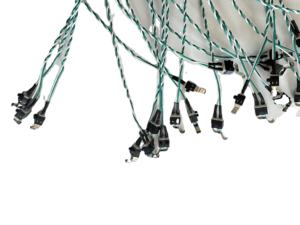 Klant Maatwerk 0.6Mm Afstand Piercing Enkele Kop Dubbele Kop Aansluitkabel Draad Draad Elektronische Kabelboom - Product Image 3