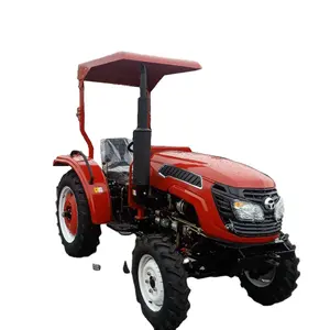 JIULIN-tractor de rueda de granja con cargador frontal 4 en 1, equipo de Agricultura, traktor 4wd 30hp 40hp, en venta, hecho en china