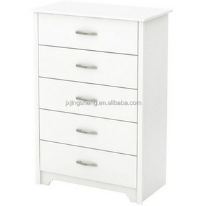 <span class=keywords><strong>Commode</strong></span> à <span class=keywords><strong>5</strong></span> <span class=keywords><strong>tiroirs</strong></span> en bois massif, noir français, vente en gros à prix avantageux - Product Image 1