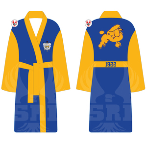 Sigma Gamma Rho Sorority Embroidery <b>Women</b> Satin Robe | SGRho Sorority Sublimated Ladies Polyester Satin <b>Silk</b> <b>Pajama</b> Robe - Product Image 6