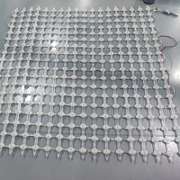Système de mur vidéo à points lumineux LED complets P31.25 P50 de Chine, indice de protection IP68, corps de lampe en PVC pour application paysagère