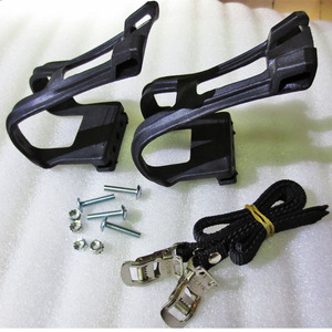 Antuke - Clip para Pedal de Bicicleta, Accesorios de Plástico para Pedales de Engranaje Fijo, Correa Duradera para el Pie para Ciclismo - Product Image 2