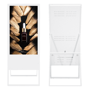 ยืนฟรีหน้าจอแอลซีดีป้ายดิจิตอลแสดงโฆษณาแบบพกพาถนนเล่นโฆษณา - Product Image 2