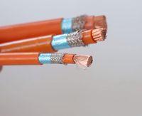 Câble de charge haute tension pour véhicules électriques EVRP, 16/25/35/50/70/95 mm², blindé, en cuivre sans oxygène, flexible, pour automobile, orange