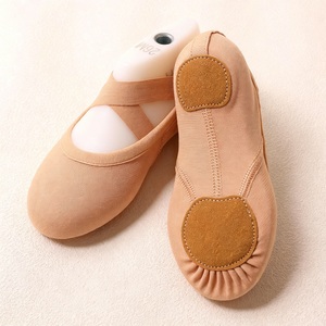 Zapatillas de Ballet Suaves Fitdance E2606, Tela Elástica, Tacón Plano, Suela de Goma, Calzado de Entrenamiento Envolvente para Niños - Product Image 5