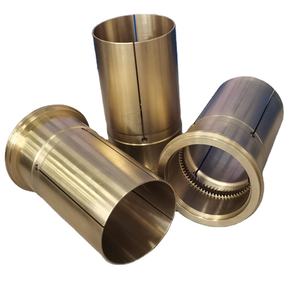 C93400 pièces en acier usinées CNC manchon à bride en bronze de 320mm pour l'industrie du verre - Product Image 2