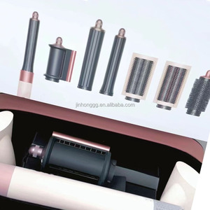 Rizador de Pelo Iónico Profesional <span class=keywords><strong>HS05</strong></span> HD08 HS09, Rizador de Pelo sin Escobillas, Cepillo de Aire Caliente de Alta Velocidad, Rizador de Pelo - Product Image 2