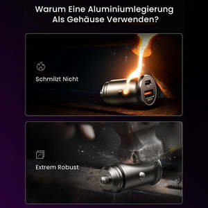 아이폰 16/15/14/13/12 용 핸즈프리 12-24V LED 표시기 라이트 카 어댑터 용 고속 충전기 용 54W 삼성 S25 - Product Image 3